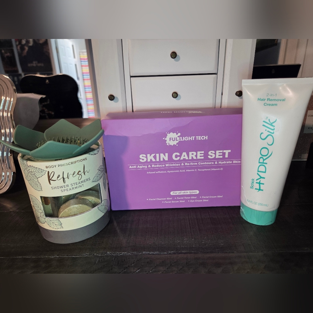 FullLight Tech Purple Skin Care Set Bundle, NEW